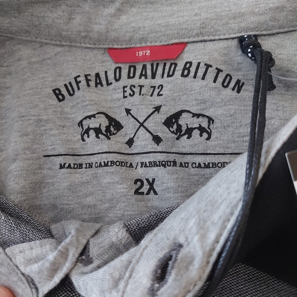 Buffalo Men's Polo 2X - Picture 5 of 5